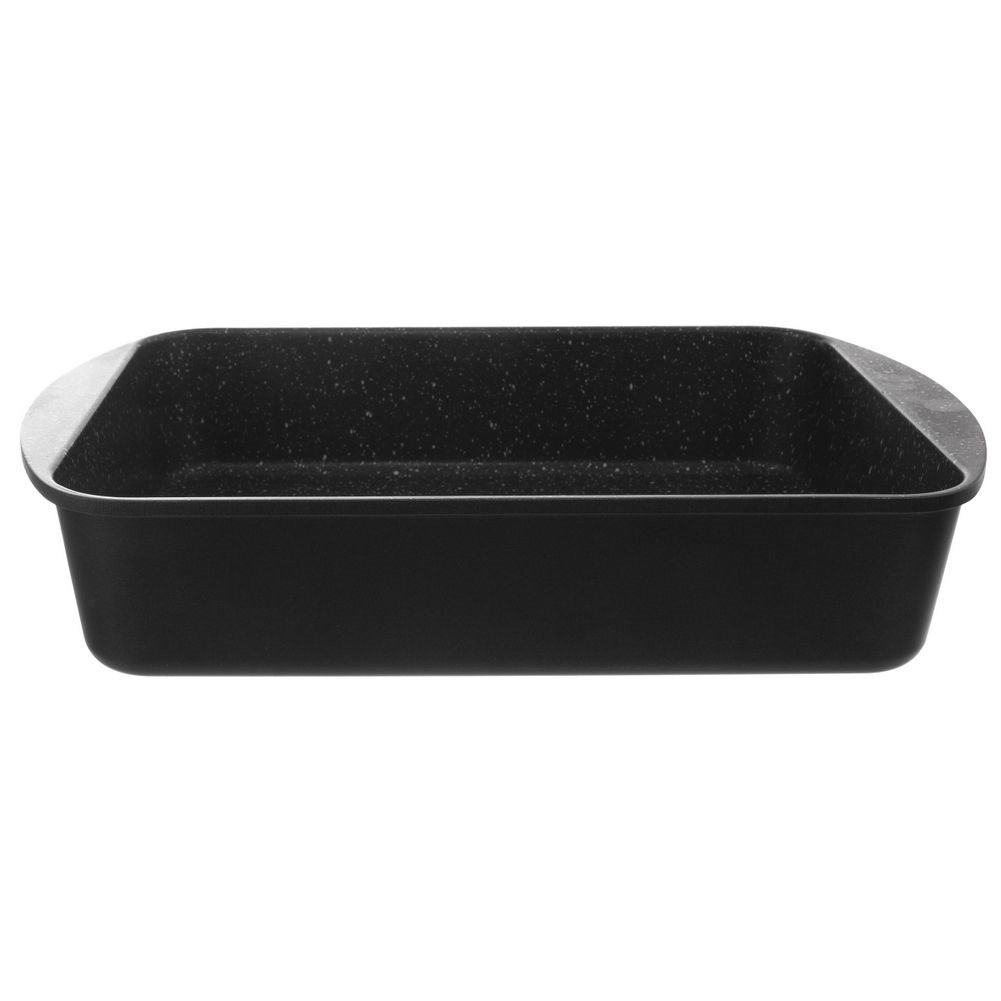Röstenzinngranit mit rechteckiger Grande 4,4 l, 35x22,5 cm