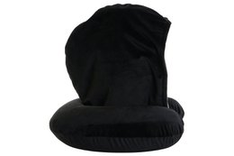 COUSSIN DE VOYAGE POLYESTER 30X10X32 CAPUCHE NOIR RC208034