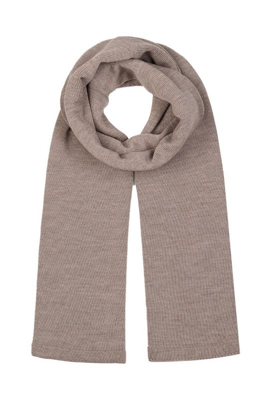 Szal PENELOPE – 100% wełny merino – taupe [B2B]