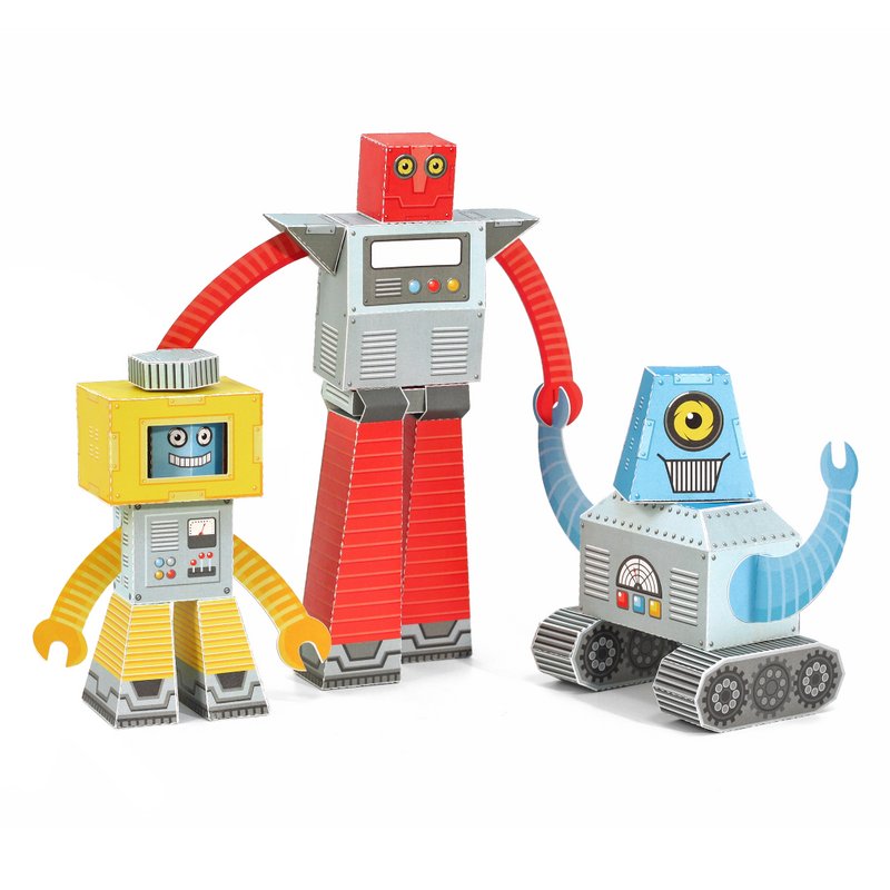 Robots Paper Toys