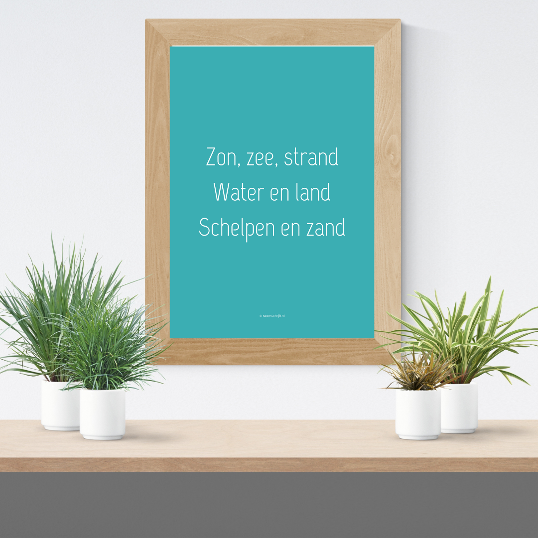 Poster 'Sun and sea'
