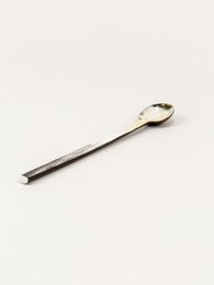 Baguette marbled black horn jam spoon