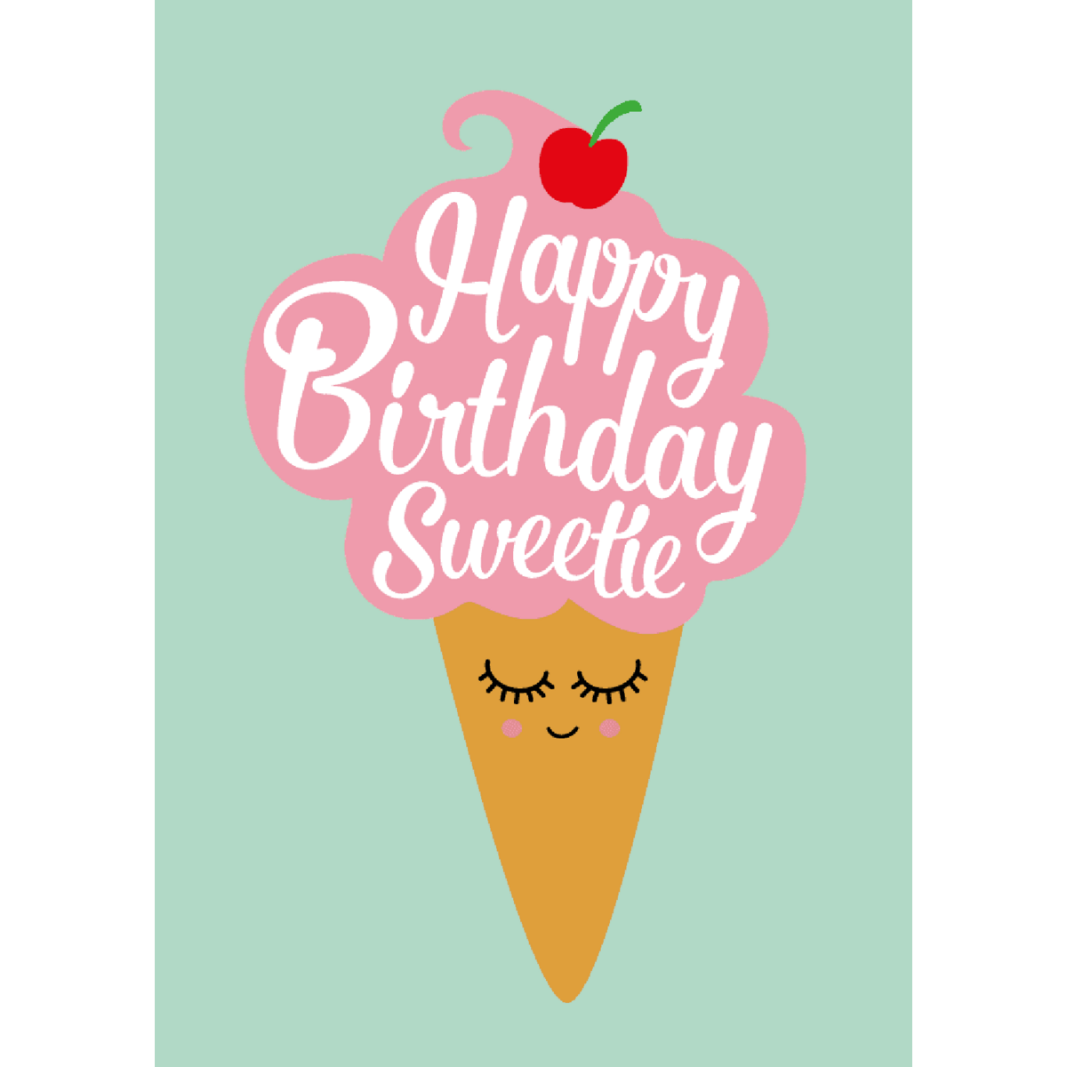 Buon compleanno dolcezza gelato