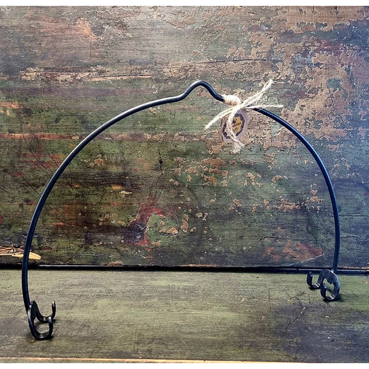 Hick para horno holandés - Ø 32 cm - hierro fundido - accesorios de fuego - cocina al aire libre - tazón de fuego - trípode - copia negra