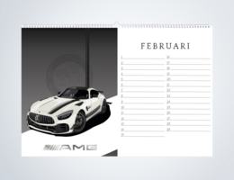 Car Birthday Calendar
