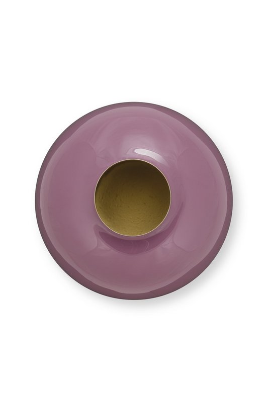 Vase Metal Lilac 23cm