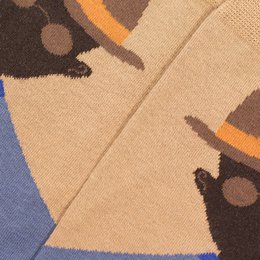Classic Height Organic Cotton Socks - City Traveller Man