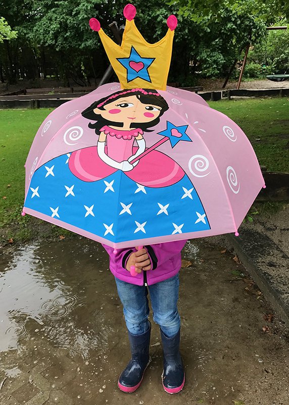 Umbrella princess pink