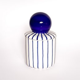 Candle with lid pajama – mare blue