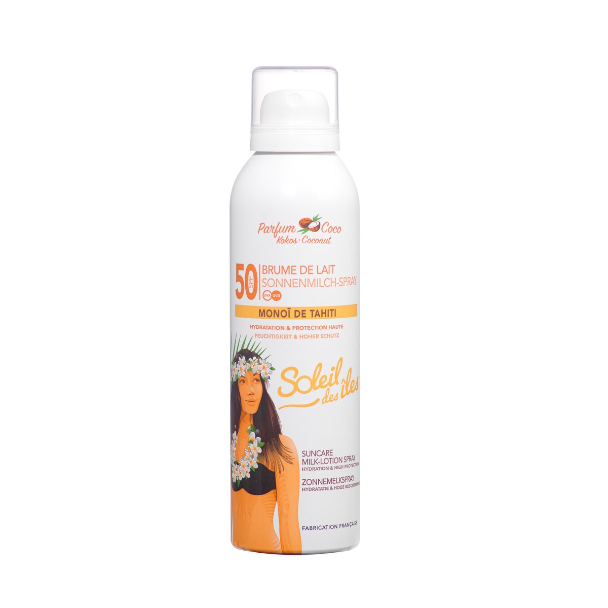 MLECZKO O ZAPACHU KOKOSOWEGO SPF 50