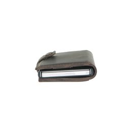 Card Case Plus Portefeuille Vintage Marron