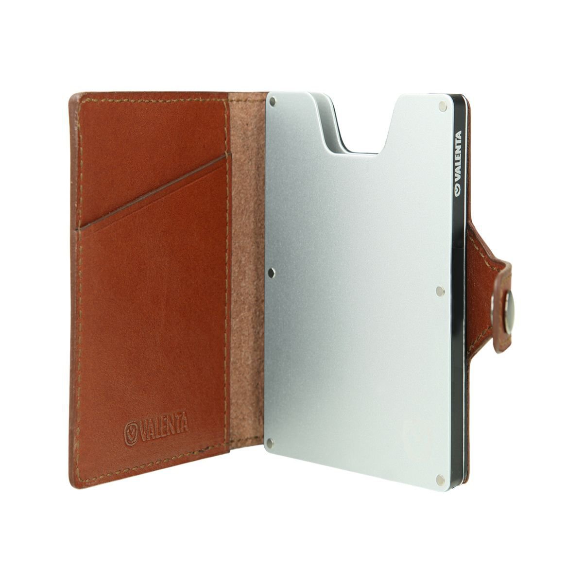 Porte-Cartes Portefeuille Marron Cognac
