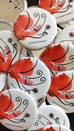 Vlinder button