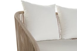 SOFA SET 4 ALUMINIO 151,5X72X70 WATER REPELLENT MB179038