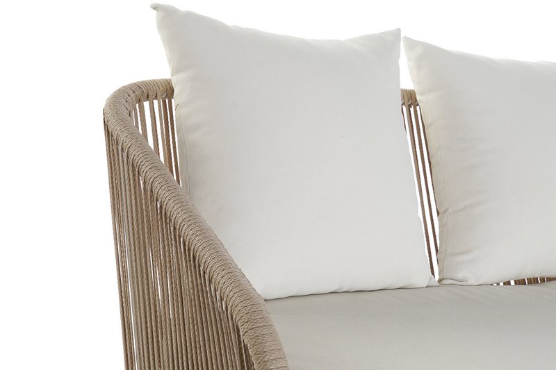 SOFA SET 4 ALUMINIO 151,5X72X70 WATER REPELLENT MB179038
