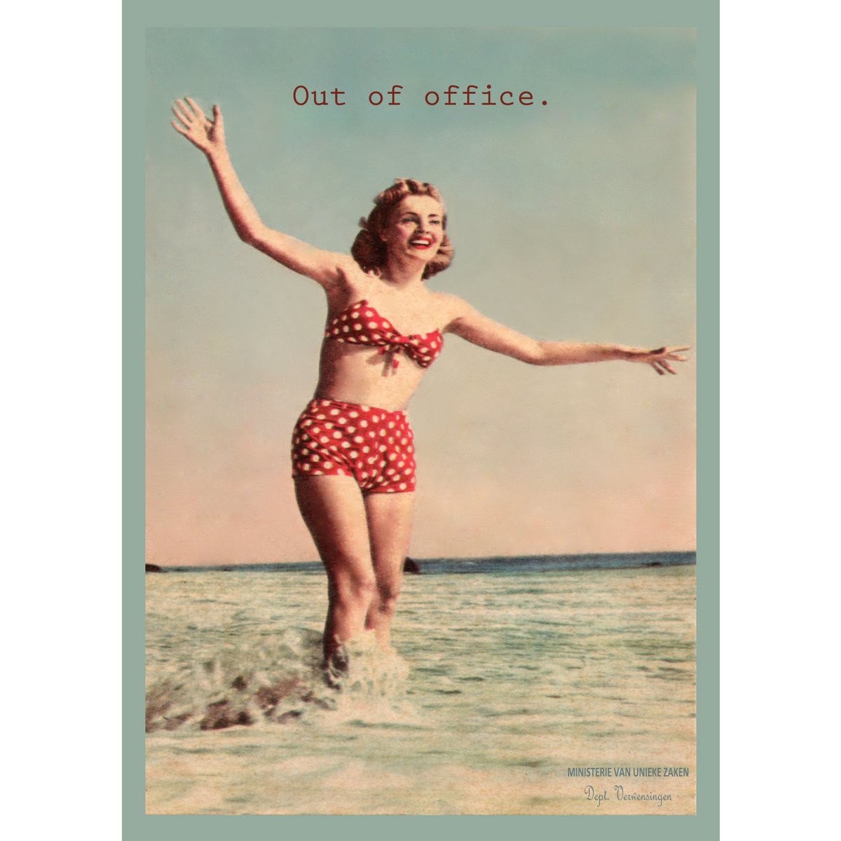 Kaartje - Out of office beach
