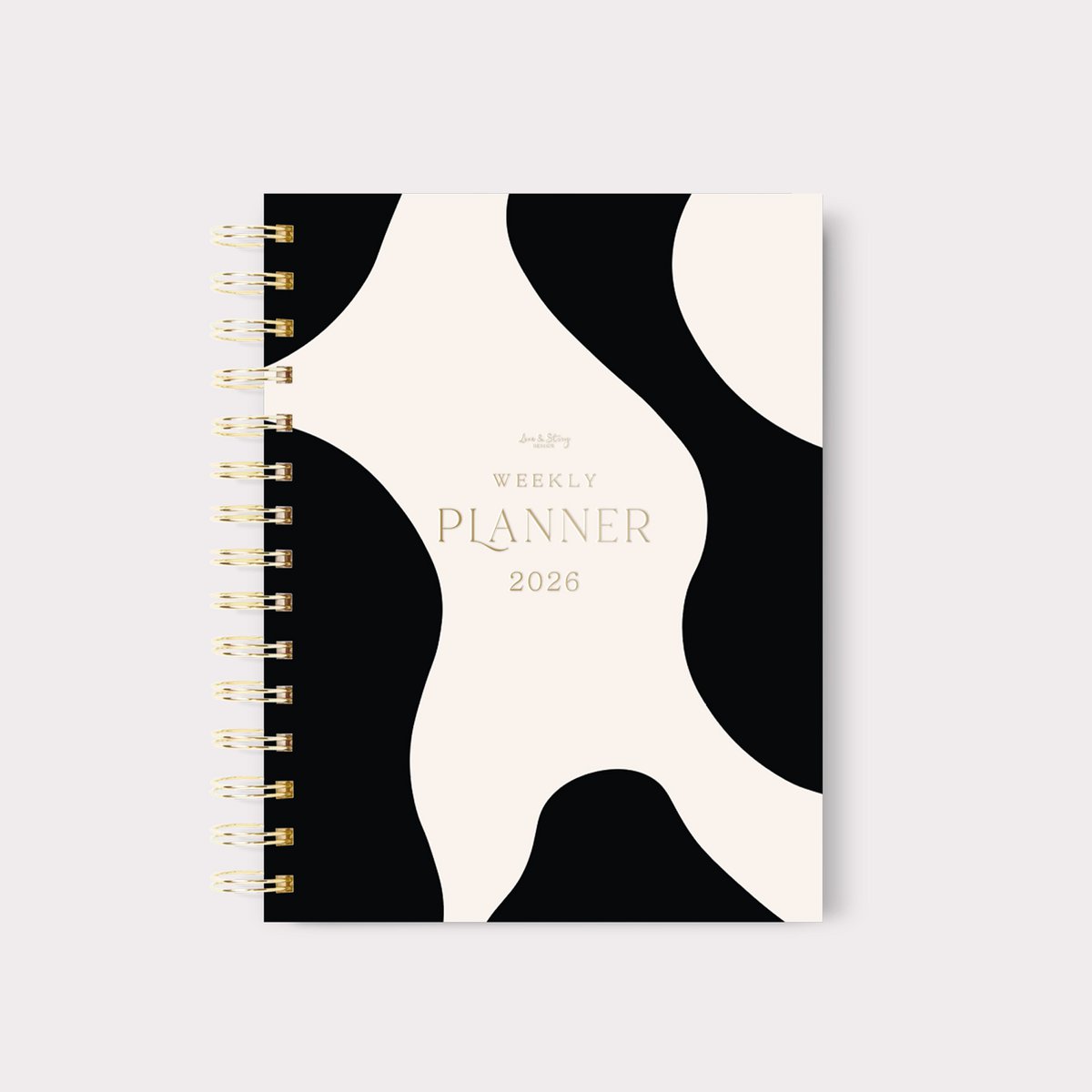Spiral A5 Planner 2026 Bold Balance