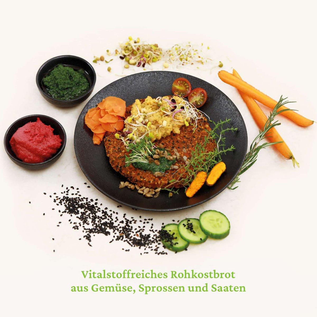 Biologisch Mediterraans pizzabrood