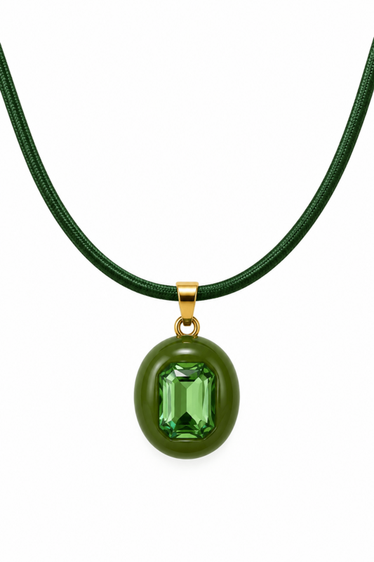 Imperfectly Precious Magnetic Choker -Swarovski Crystal