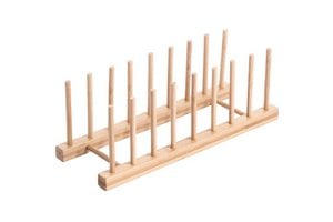ORGANIZADOR BAMBU 33X12X10 12PL, PLATOS NATURAL PC205349