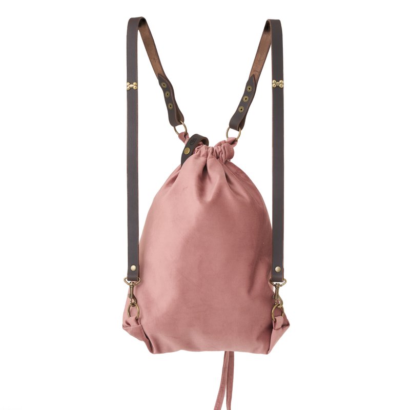 Backpack, bag from the Fluffy Puppy brand, Velour material, 16 colors, hand made!
