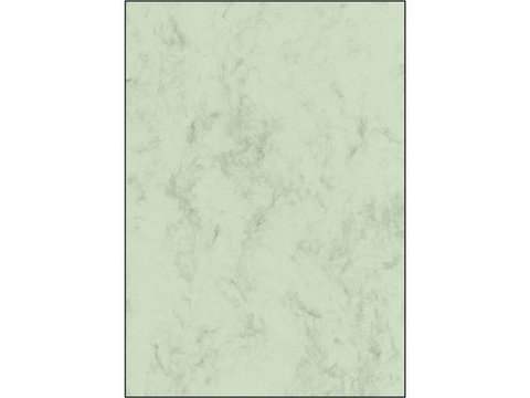 Design paper Sigel A4 200gsm marble green pack of 50 sheets