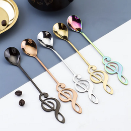Cuchara “Clé de Sol” - Para té, café o postres - 4 colores disponibles