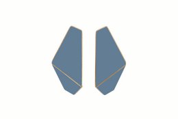 Pendientes Doblados Delgados
