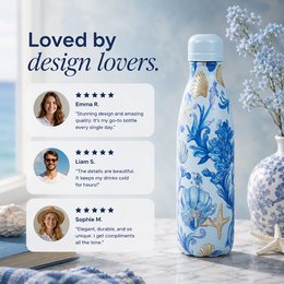 Han flasker - Blu Marina - 500 ml
