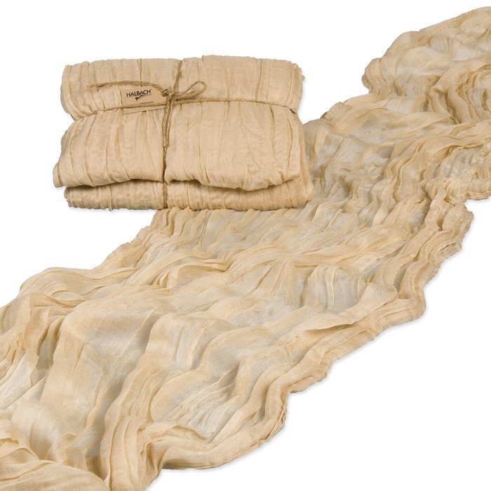 Table runner, gauze, cheesecloth, uni ca.70cm x 300cm