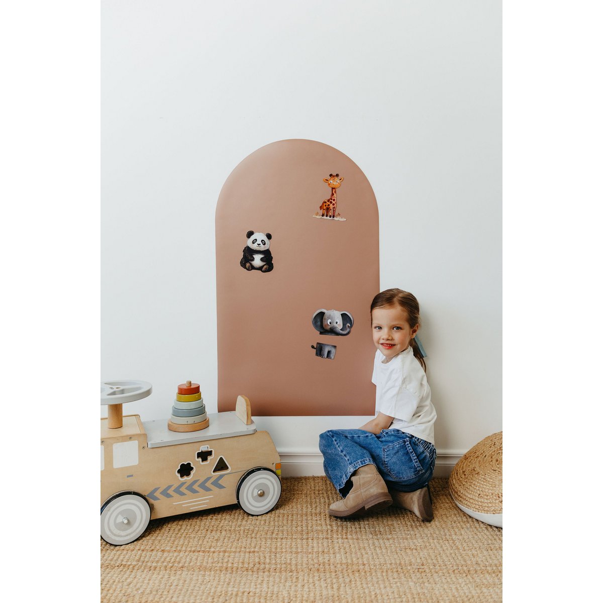 Magnetic board for children - Arche - Caramel