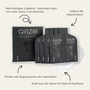 Haarmasken-Set mit Ginseng