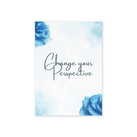 Australia - The Dreamer's Bookshop - Positive Affirmation Card "Perspective"