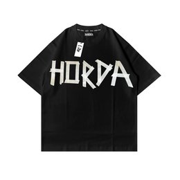 T-shirt Boxy Fit Taped 100% Cotone Made in Italy
