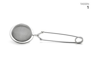 Tea brewer tongs made of stainless steel Ø 4 cm