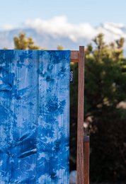 Transat chilienne - bois massif - toile amovible – Design by Gilles Giacomotti