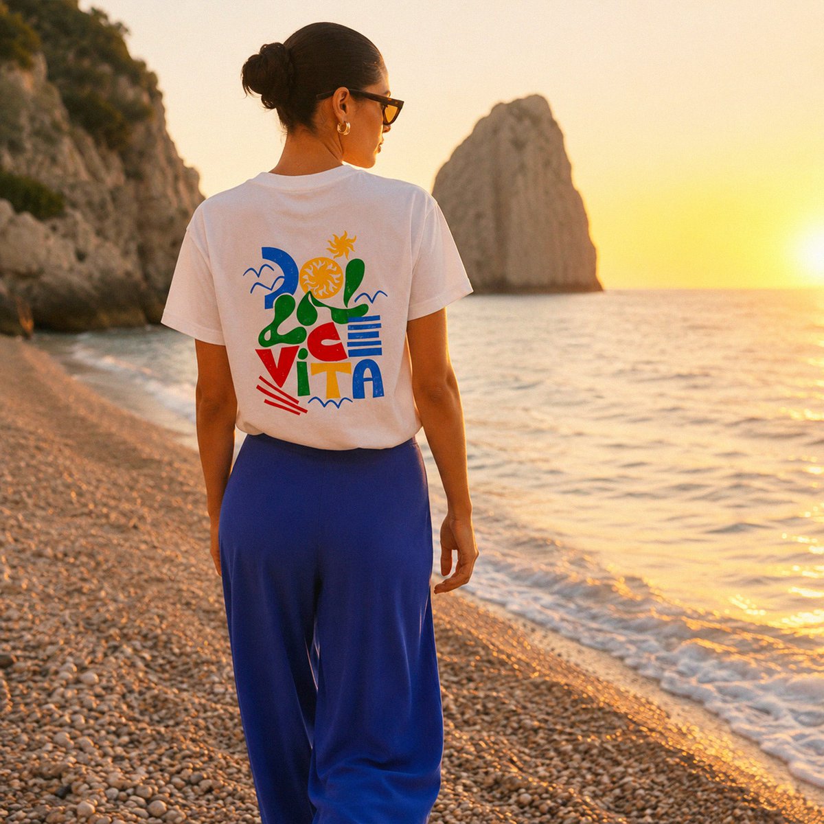 Colorful Dolce Vita T-Shirt