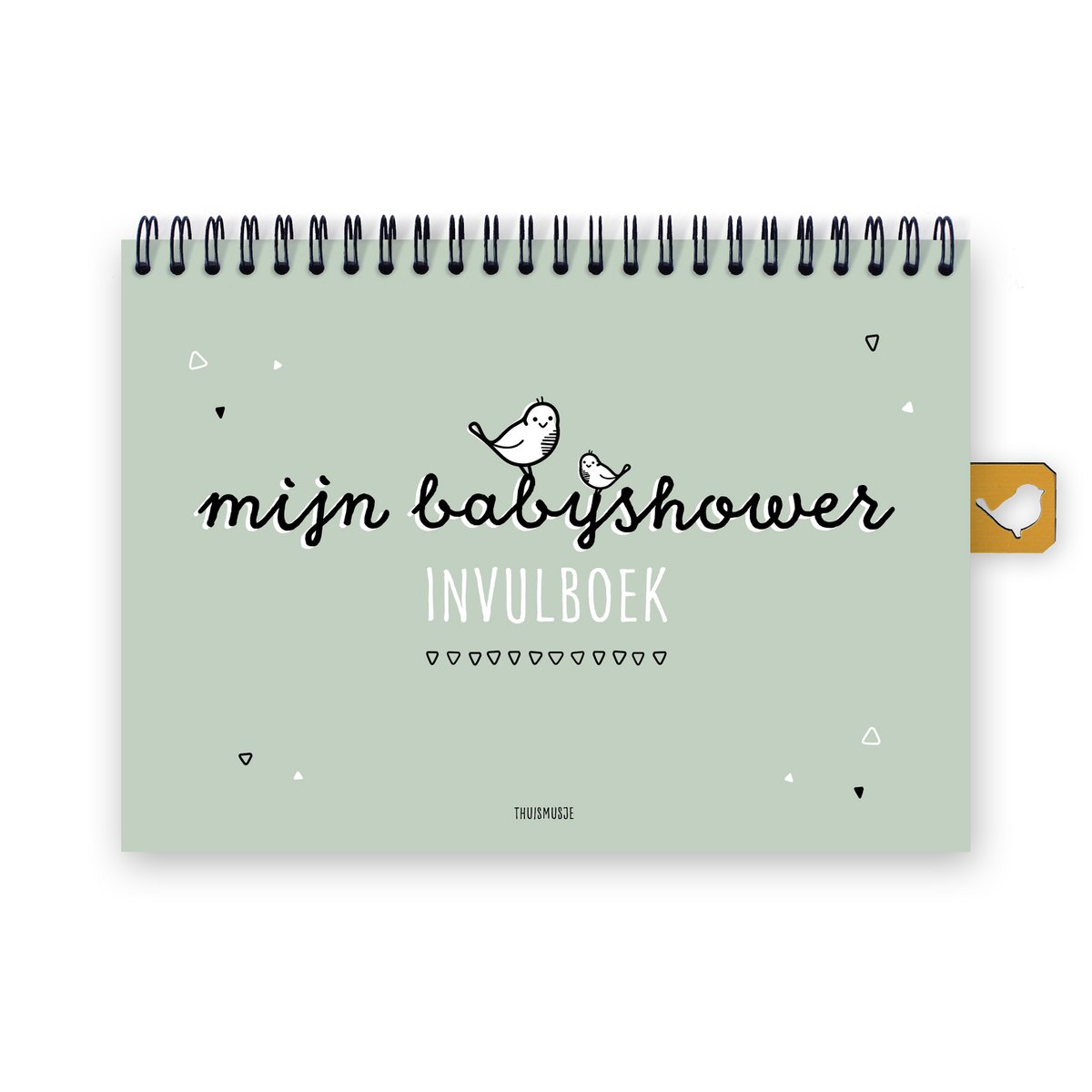 My baby shower fill-in book A5