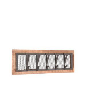 Perchero Hazer Crudo - Acero Quemado - Metal - L 90 x 30 x 11 cm