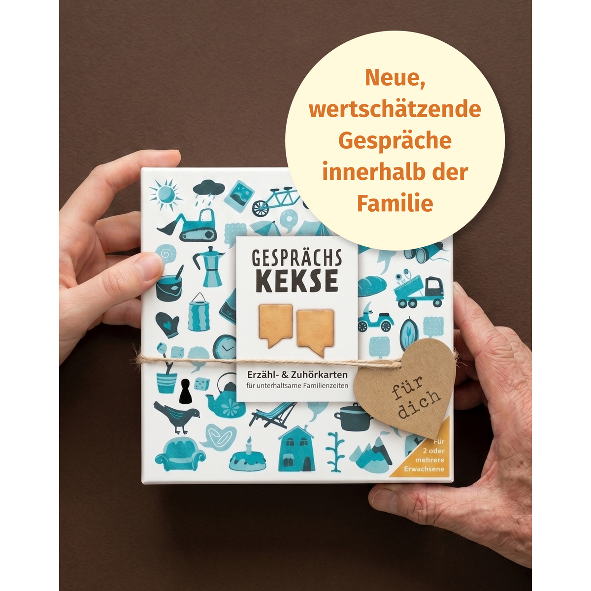 Cookies de conversation – Cartes de narration et d’écoute pour des moments divertissants en famille