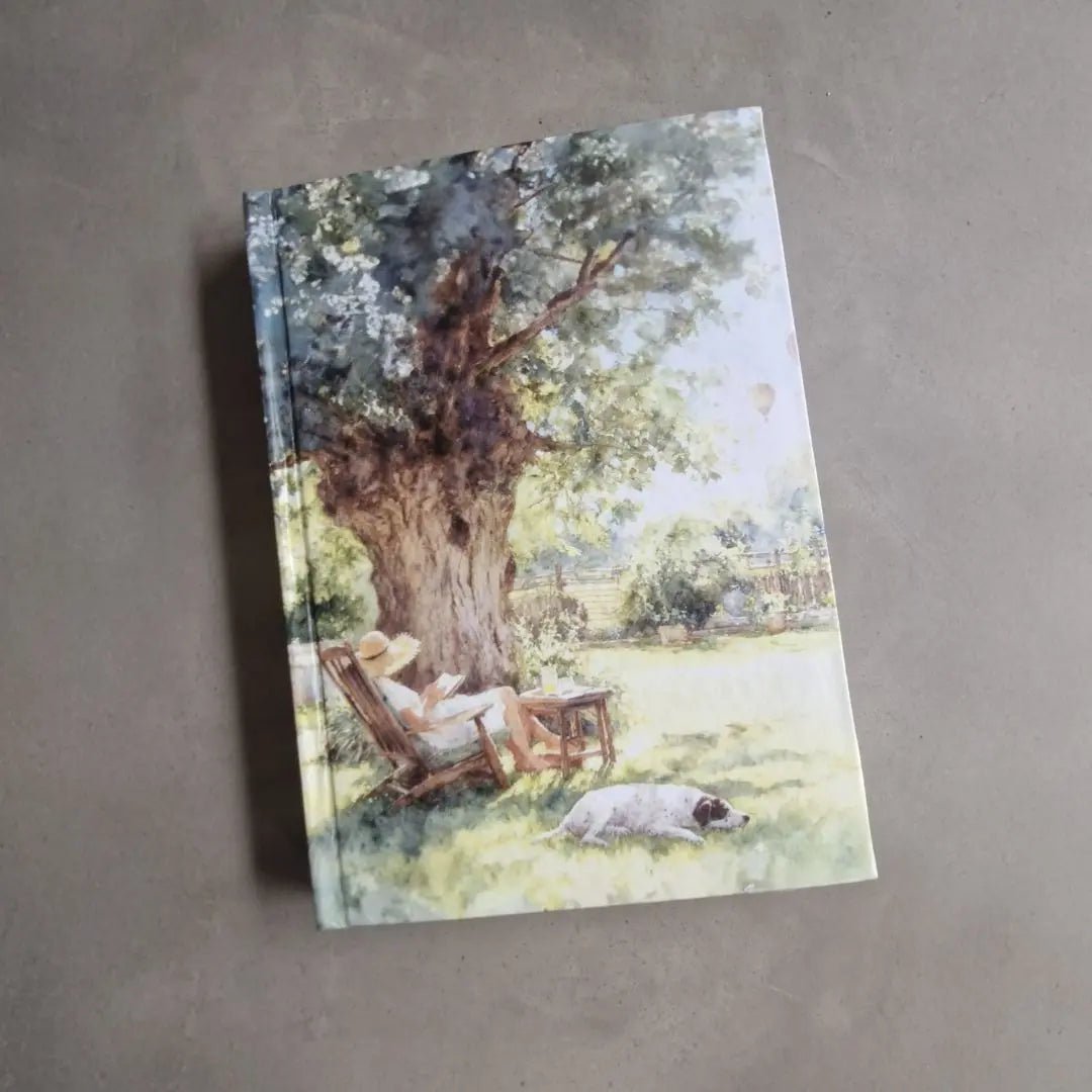 Notebook | Hardbound A5 Plain Pages Lady