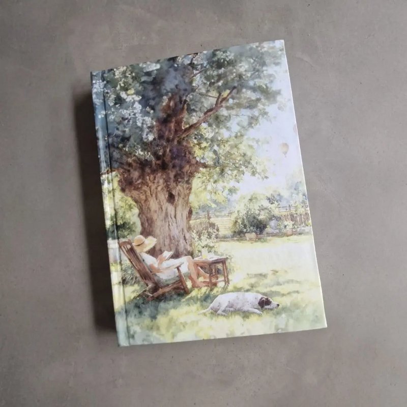 Notebook | Hardbound A5 Plain Pages Lady