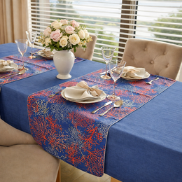 Runner da tavola con motivo nautico – Alghe – 50×150 cm