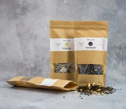 Funky Fruit tea pyramid bags