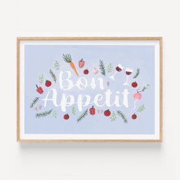 Kunstdruck - Bon appetit