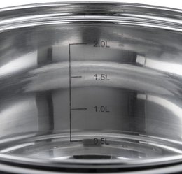 RESTO 92002 Libra 2.6 l Round Stainless Steel