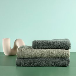 Como Bath Towel 100 x 150 cm - Olive Green