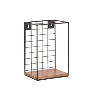 Hazer Estantes de Pared Firm - Rugoso - Madera de Mango - L 20 x 30 x 15 cm