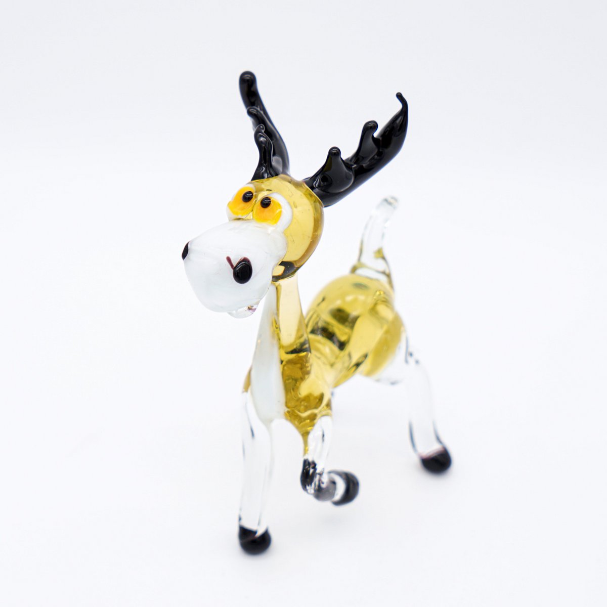 Reindeer glass animal