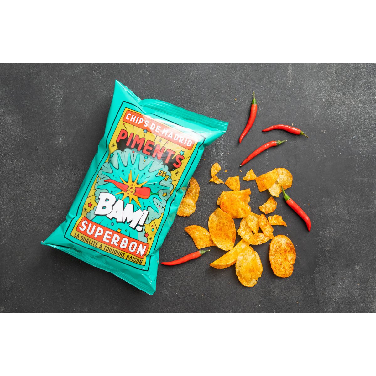 NEW - Chili Crisps 125g - Superbon